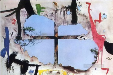  Joan Works - Burnt Canvas I Joan Miro